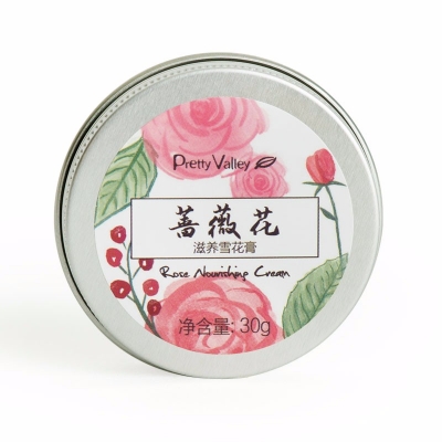 蔷薇花滋养雪花膏